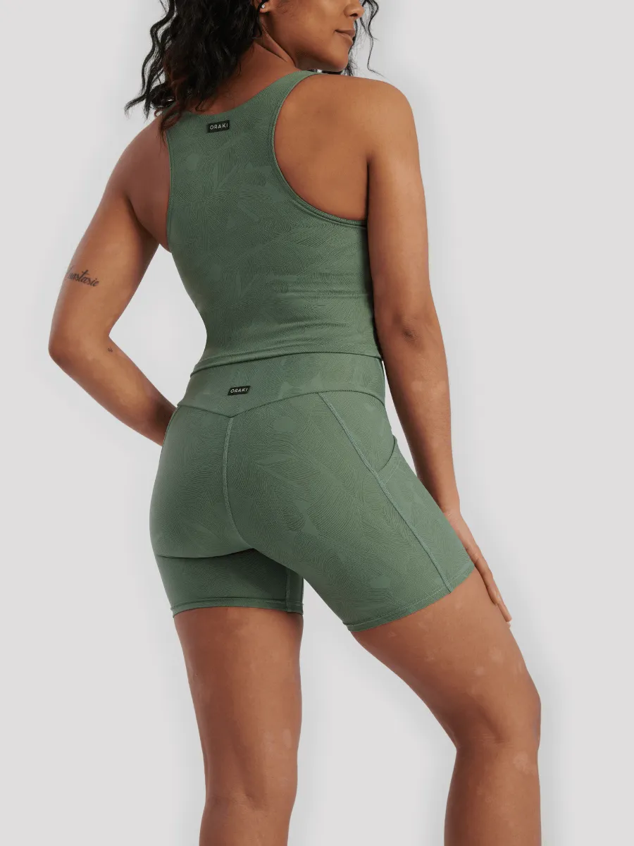 Camisole Ajustée en Jacquard - Sauvage