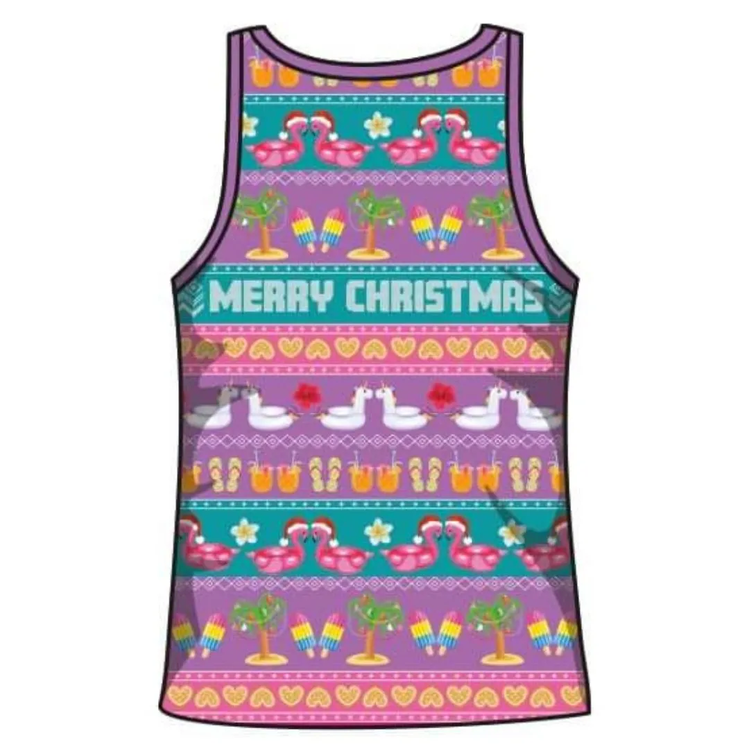 Christmas | Fa La La Mingo Ugly Christmas Fishing Singlet ★Pre-Order★