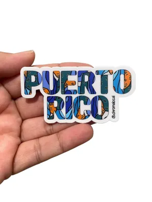 CHROMA LOCAL-  Chroma Mural Puerto Rico Sticker