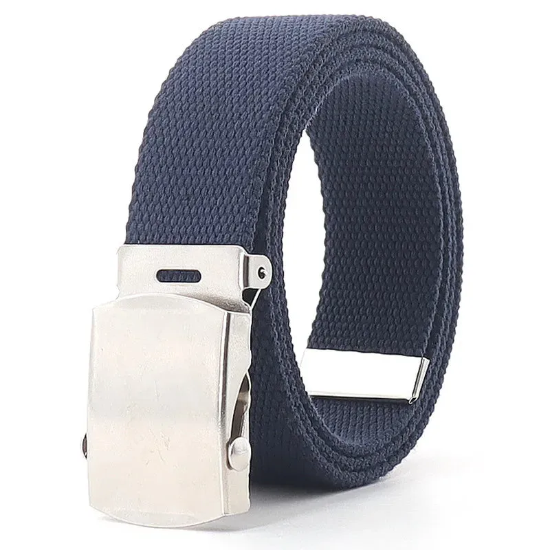 Concise Metal Buckle Belt