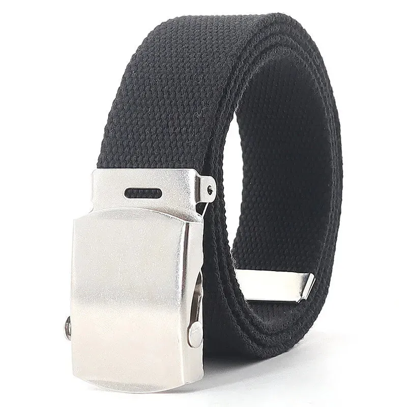 Concise Metal Buckle Belt
