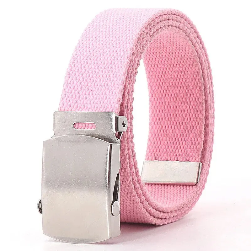 Concise Metal Buckle Belt