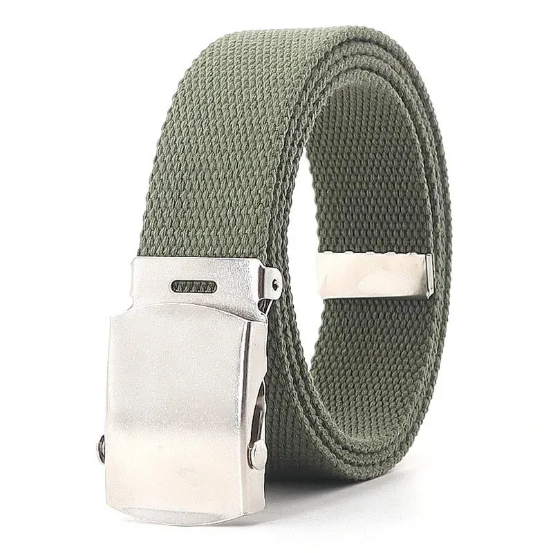 Concise Metal Buckle Belt