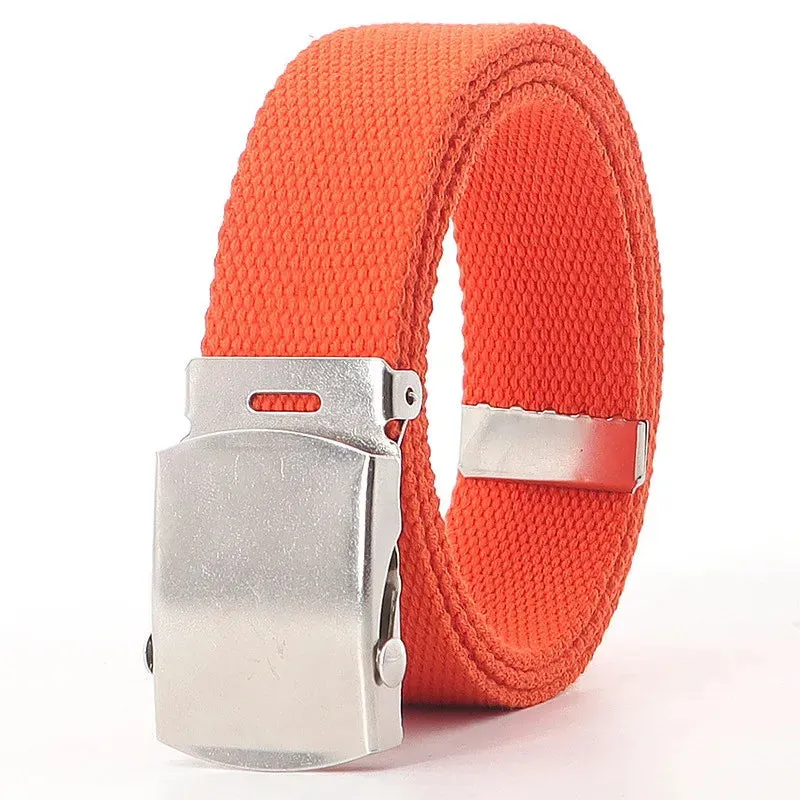 Concise Metal Buckle Belt