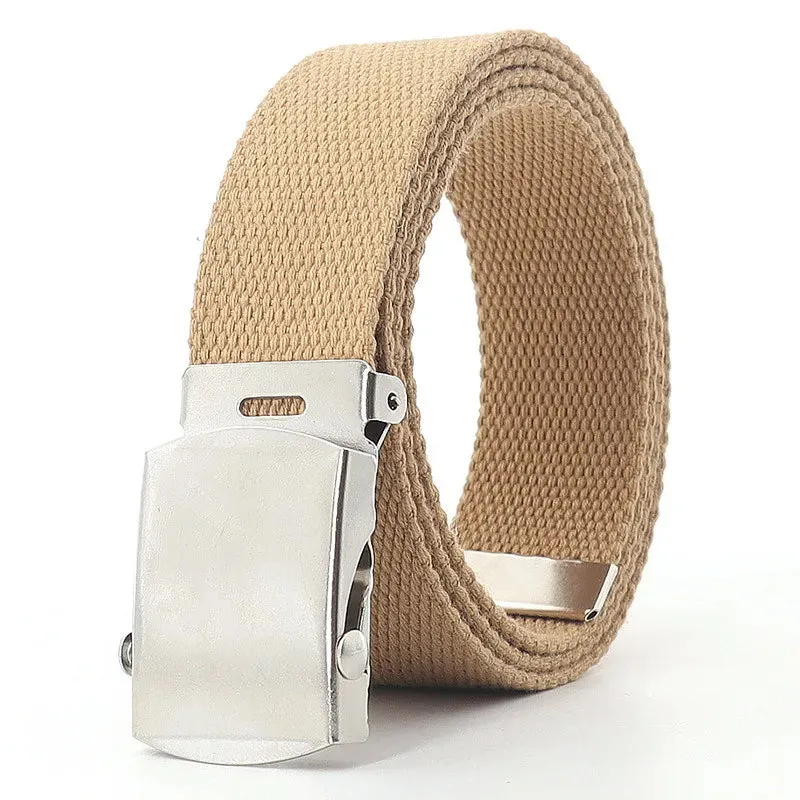 Concise Metal Buckle Belt