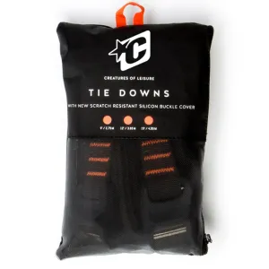 Creatures Tie Down Silicon 9 (2.75M) Straps