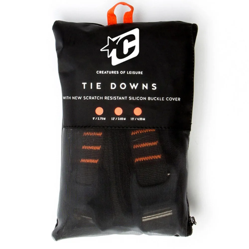 Creatures Tie Down Silicon 9 (2.75M) Straps
