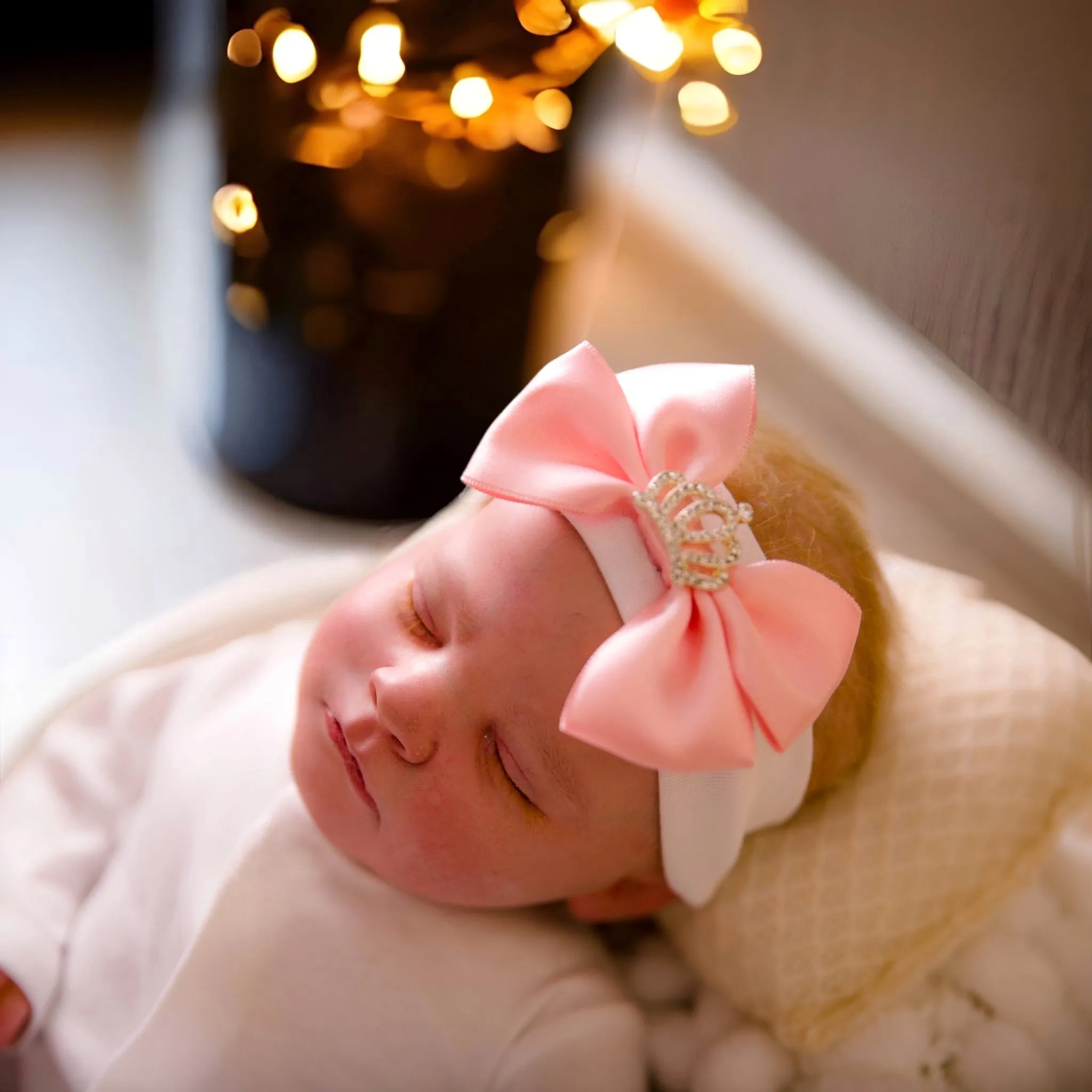 Crown Baby Shoes and Headband Set