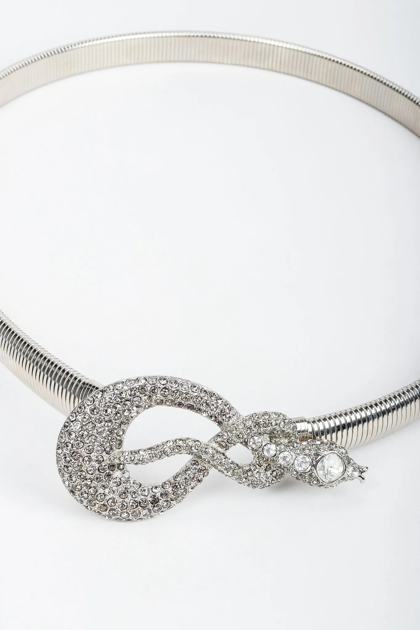 Crystal Studded Snake Belt