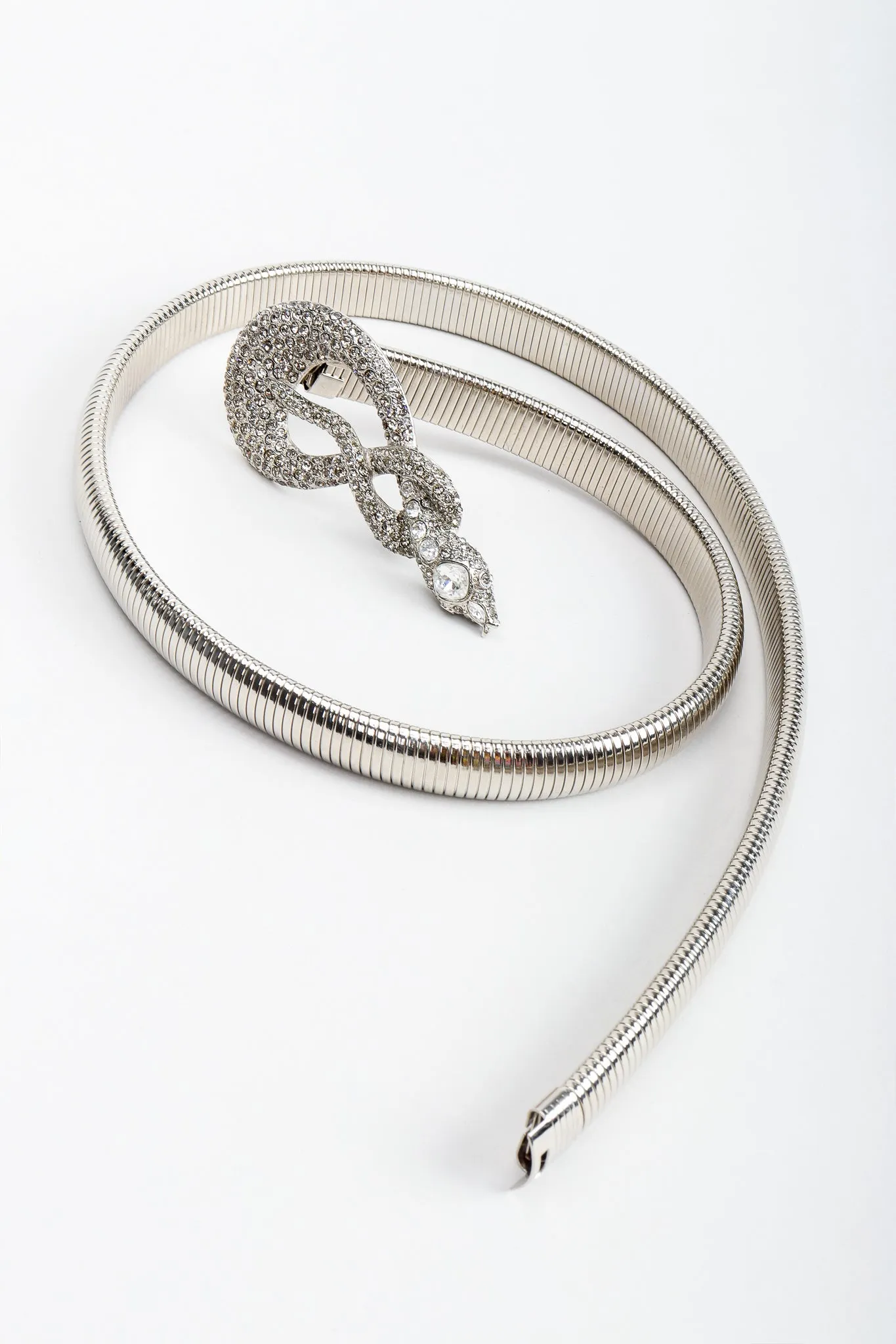 Crystal Studded Snake Belt