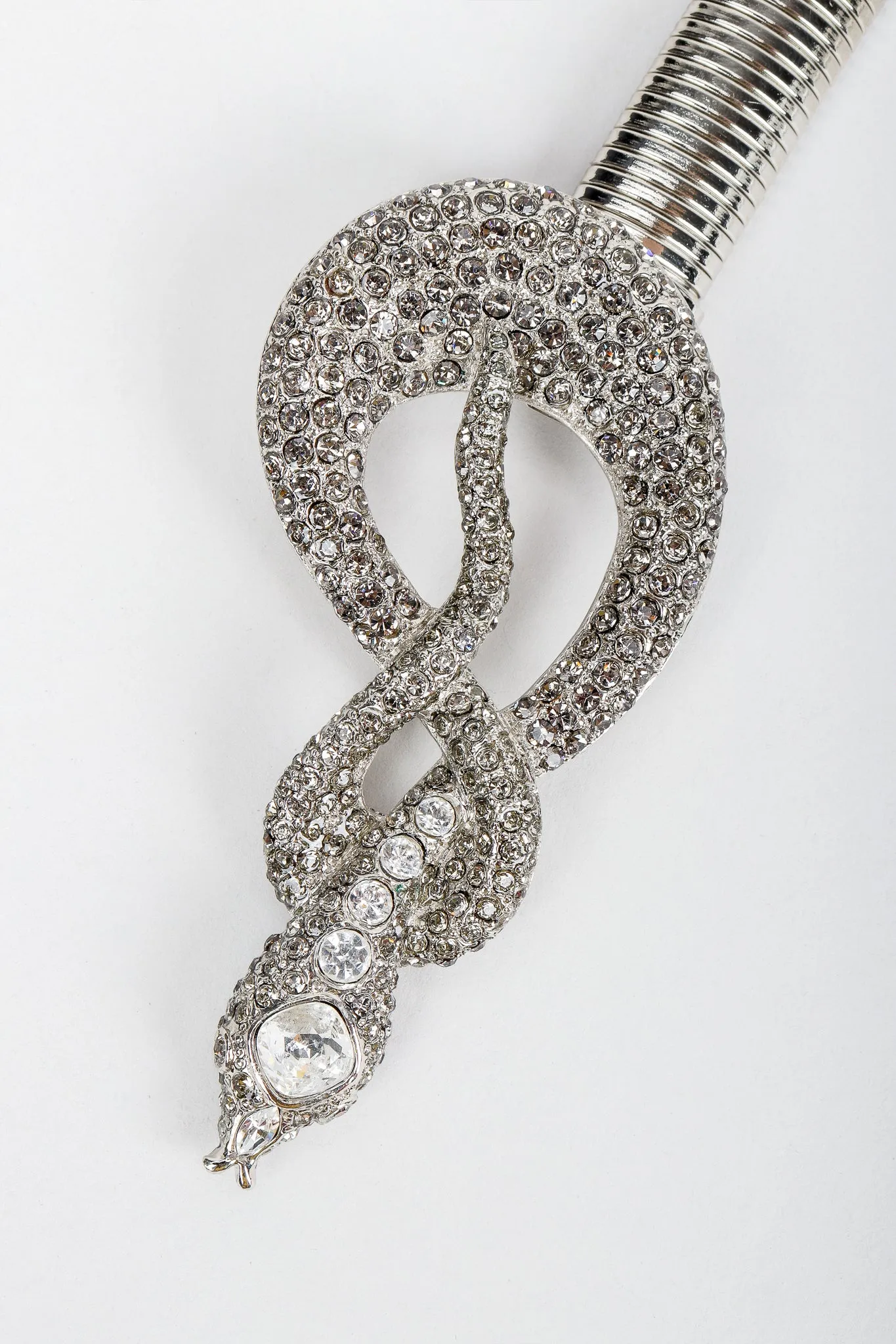 Crystal Studded Snake Belt