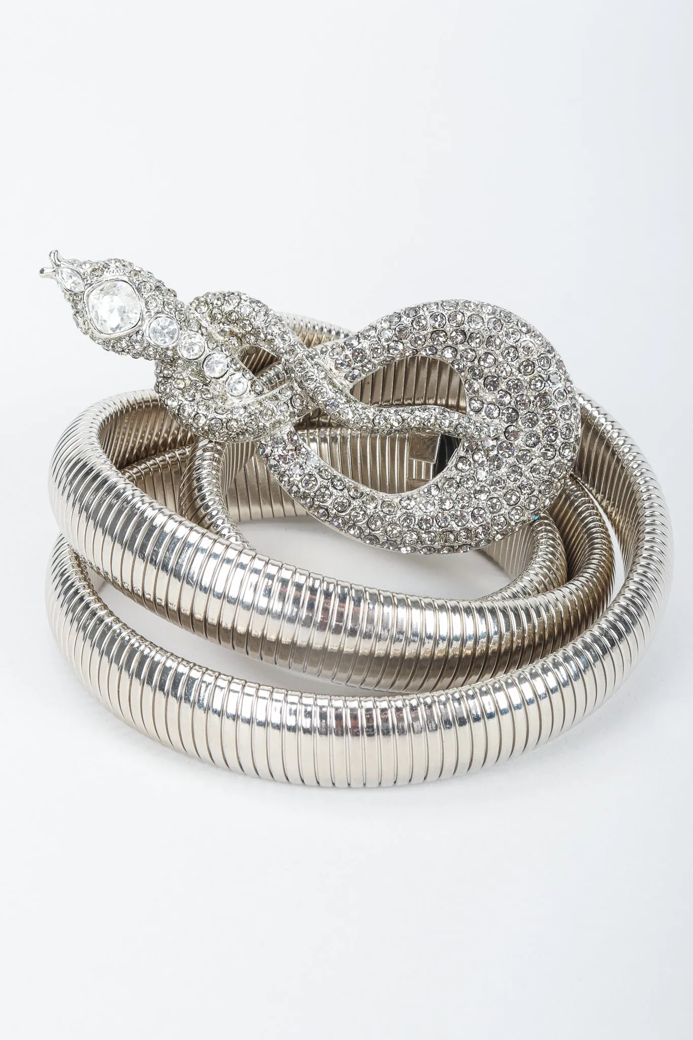 Crystal Studded Snake Belt