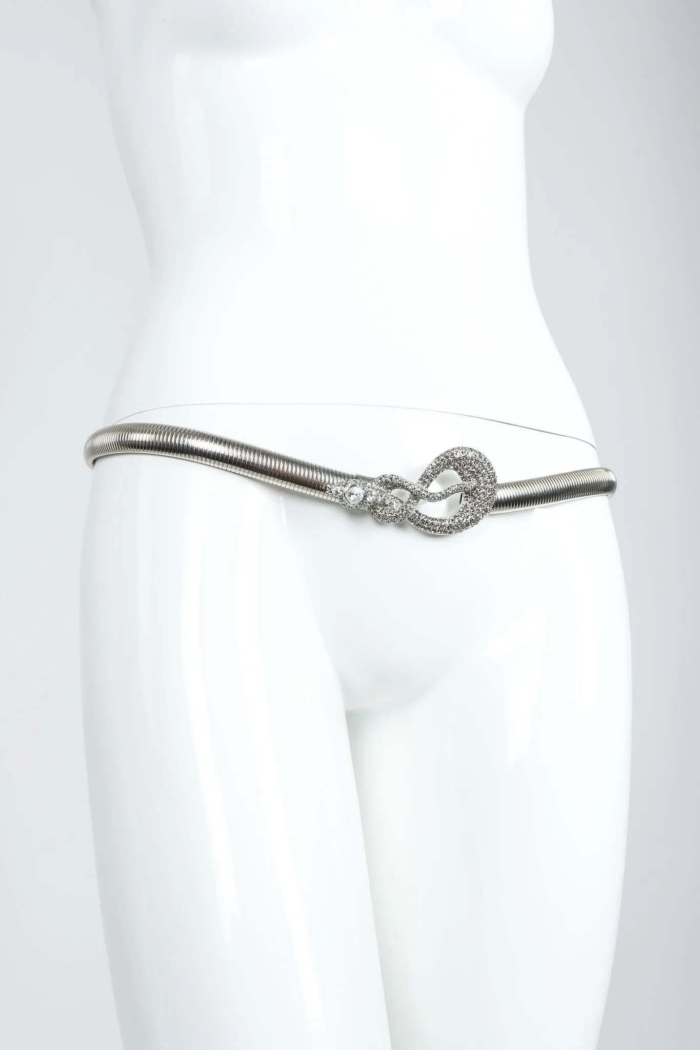 Crystal Studded Snake Belt