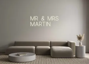 Custom Neon: Mr & Mrs
  Ma...