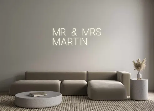 Custom Neon: Mr & Mrs
  Ma...