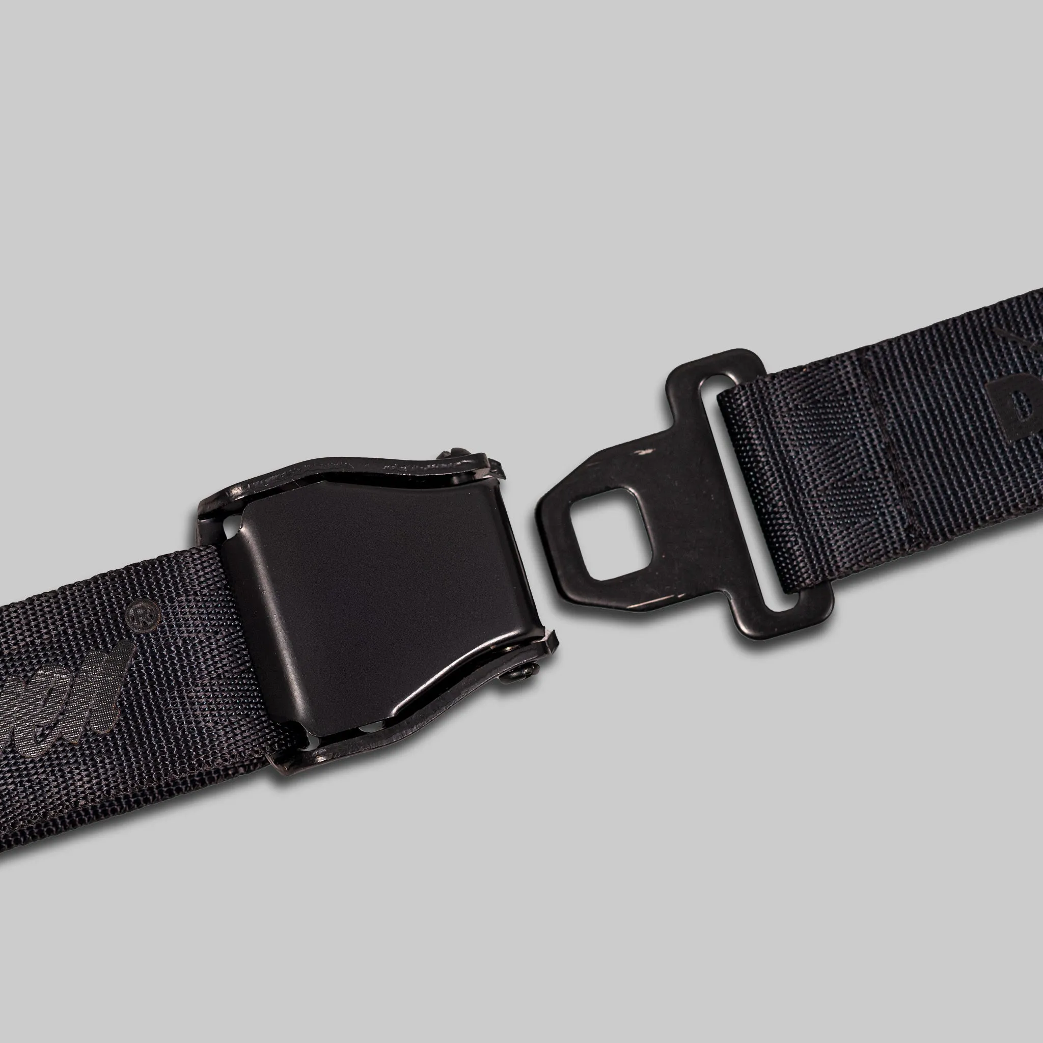 DailyDriven® Relaunch Belt Buckle Lanyard - Black on Black