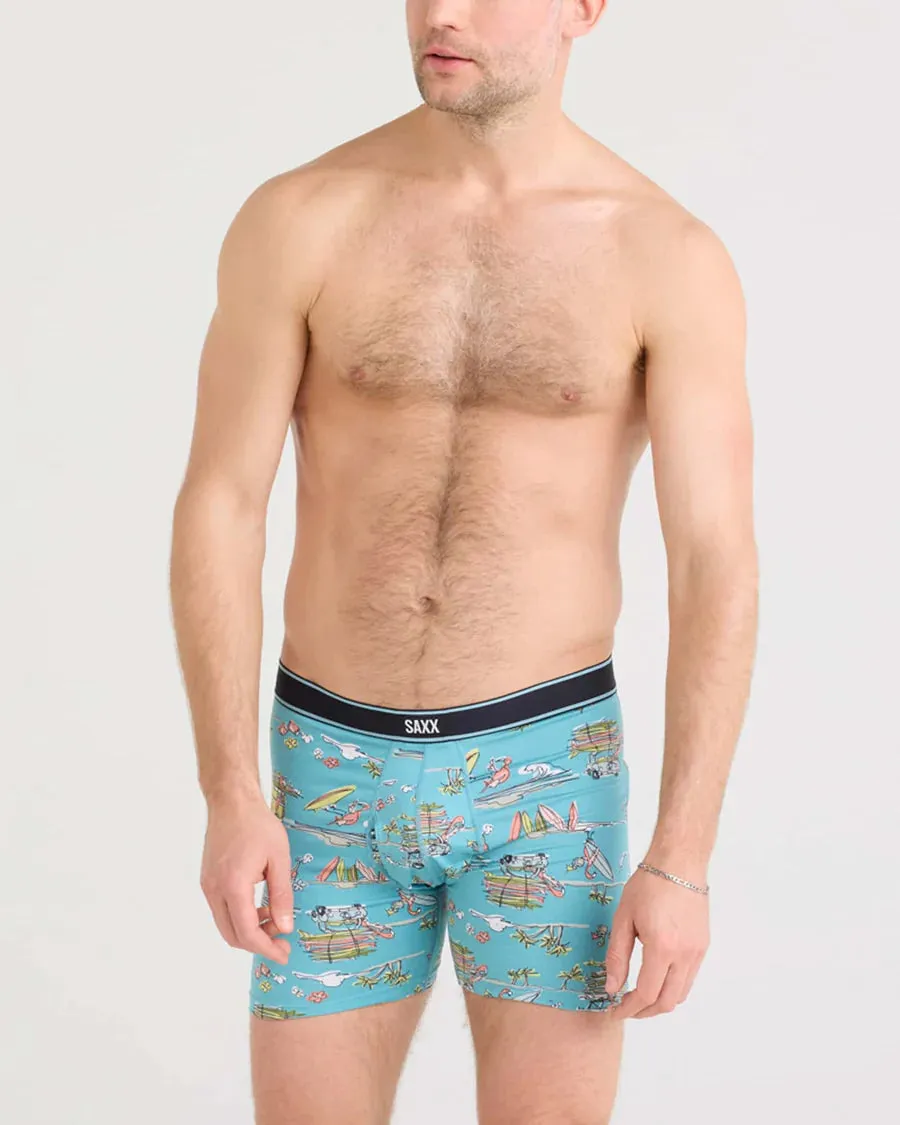 Daytripper Boxer Brief - Beach Or Bust - Reef Blue