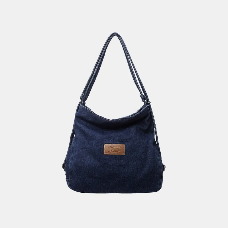 Denim Chic Shoulder Bag