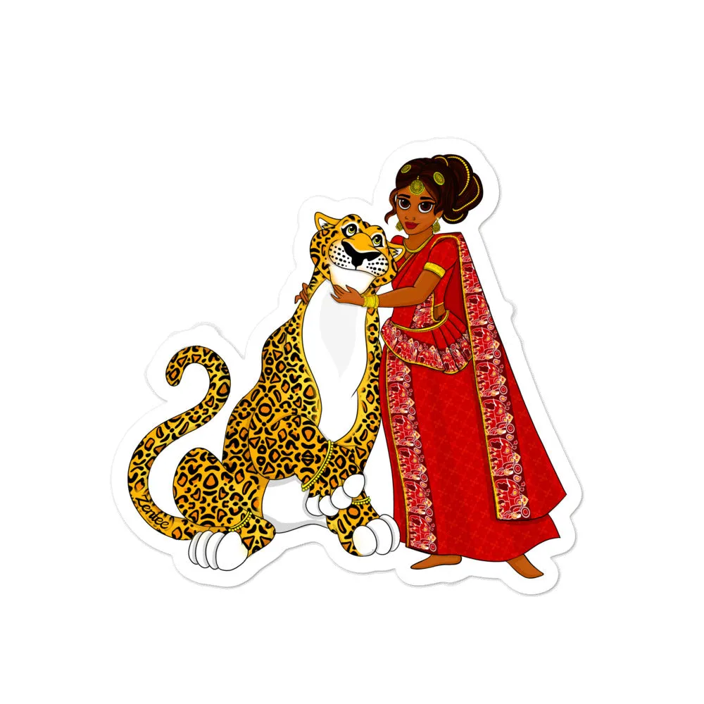 Desi Royalty: Sayuri & Bindu - Bubble-free stickers