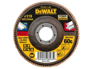 Dewalt Power Tools Extreme Flap Disc 115 X 22.2mm 60G