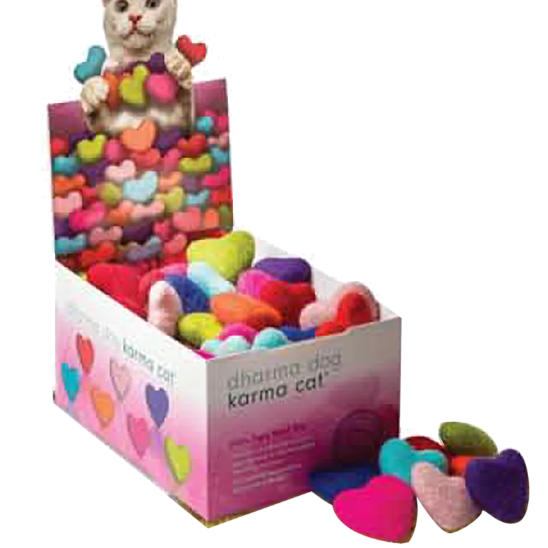 Dharma Dog Karma Cat - Hearts - 80ct
