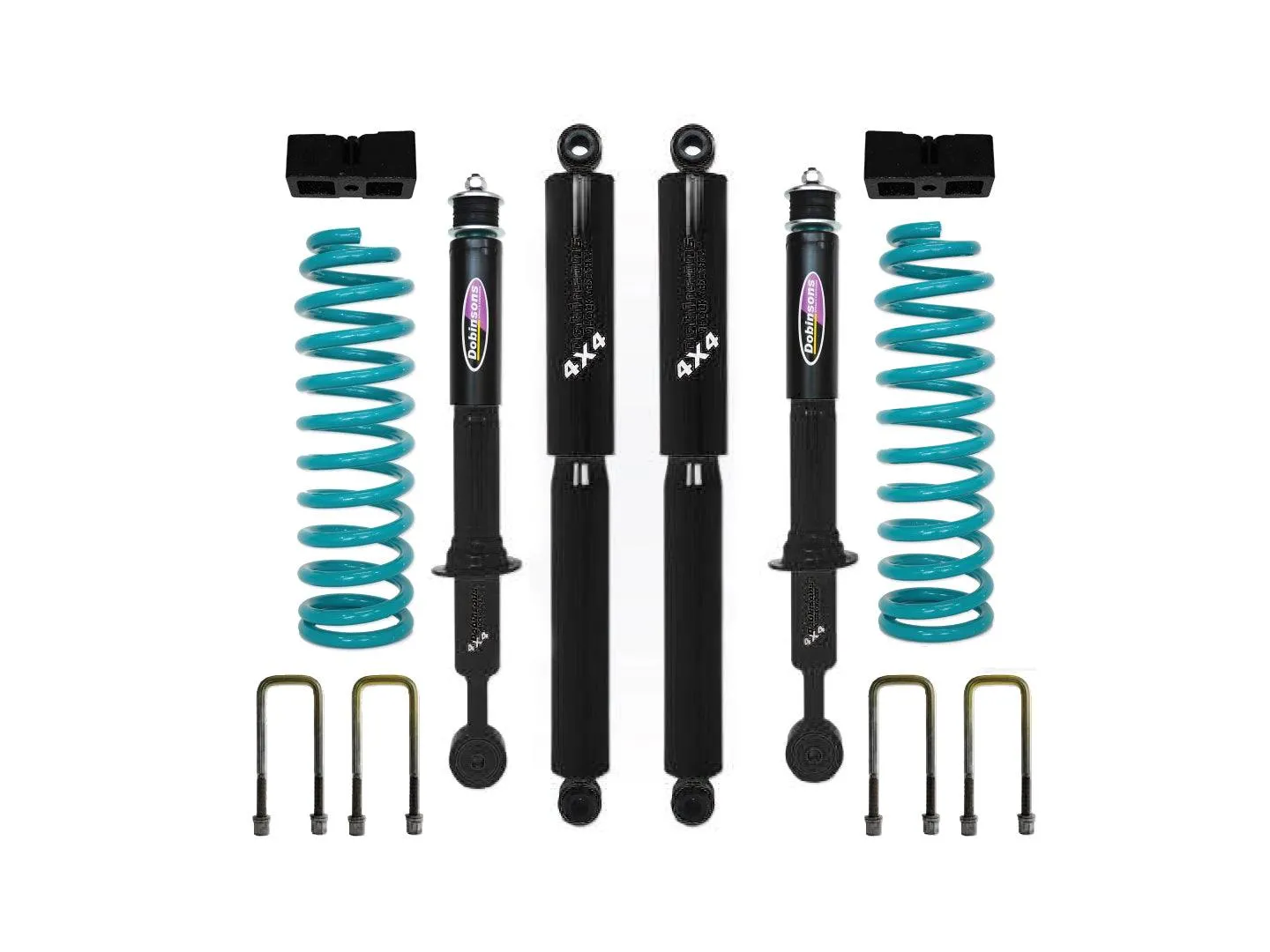 Dobinsons 1.75"-3.0" Lift Kit Toyota Tacoma 2005-2022 Double Cab Short Bed with Quick Ride Rear