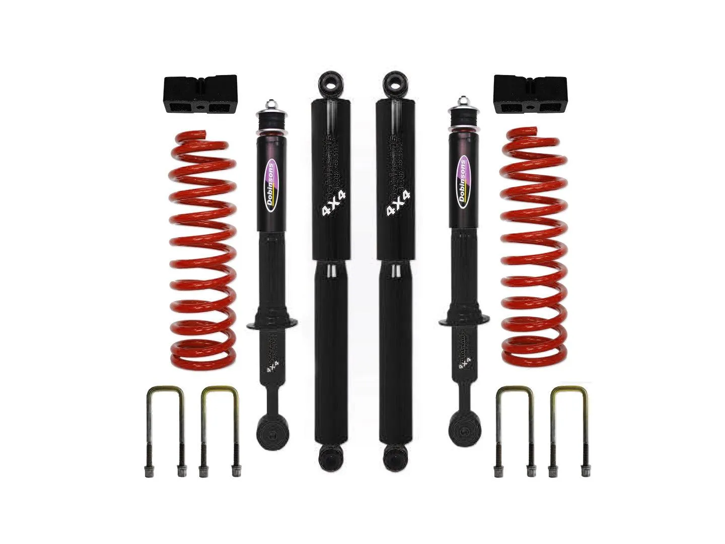 Dobinsons 1.75"-3.0" Lift Kit Toyota Tacoma 2005-2022 Double Cab Short Bed with Quick Ride Rear