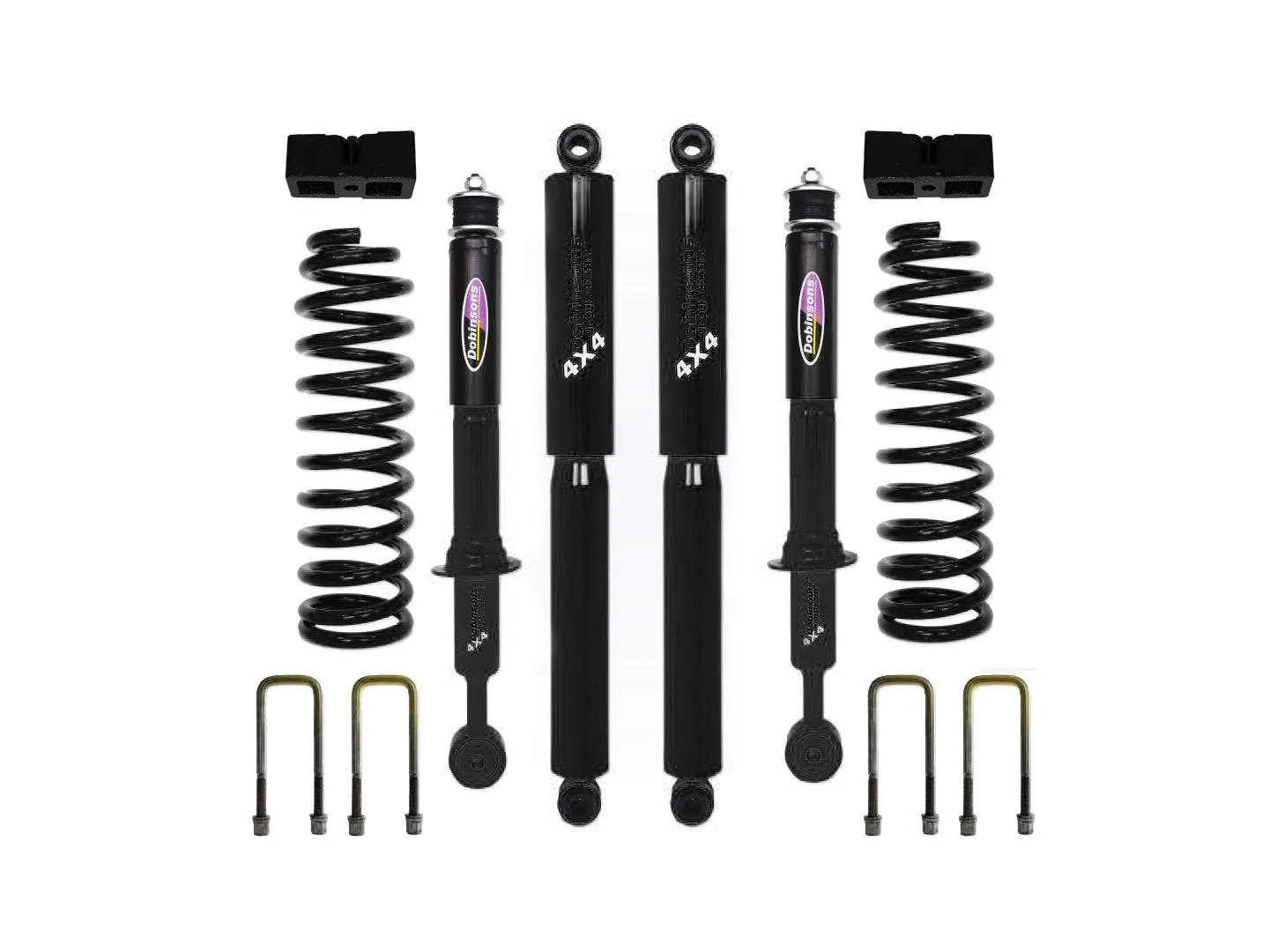 Dobinsons 1.75"-3.0" Lift Kit Toyota Tacoma 2005-2022 Double Cab Short Bed with Quick Ride Rear
