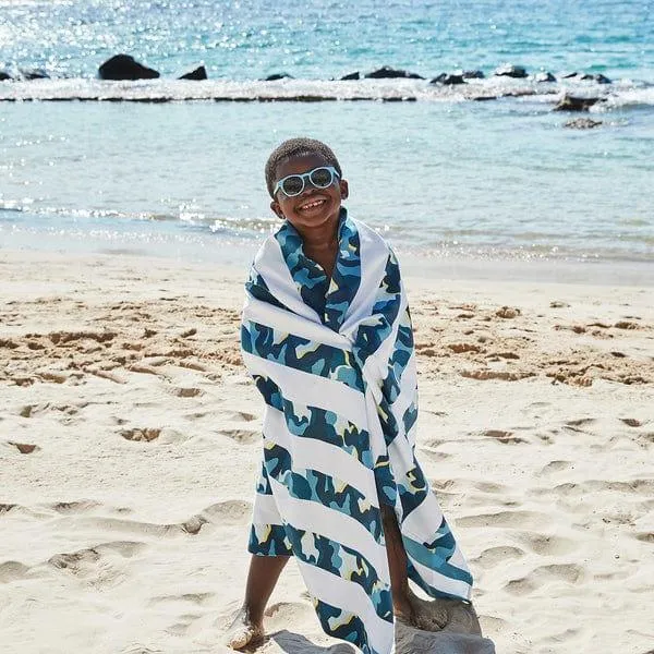 Dock & Bay KIDS Beach Towel | Quick Dry | Cool Camo