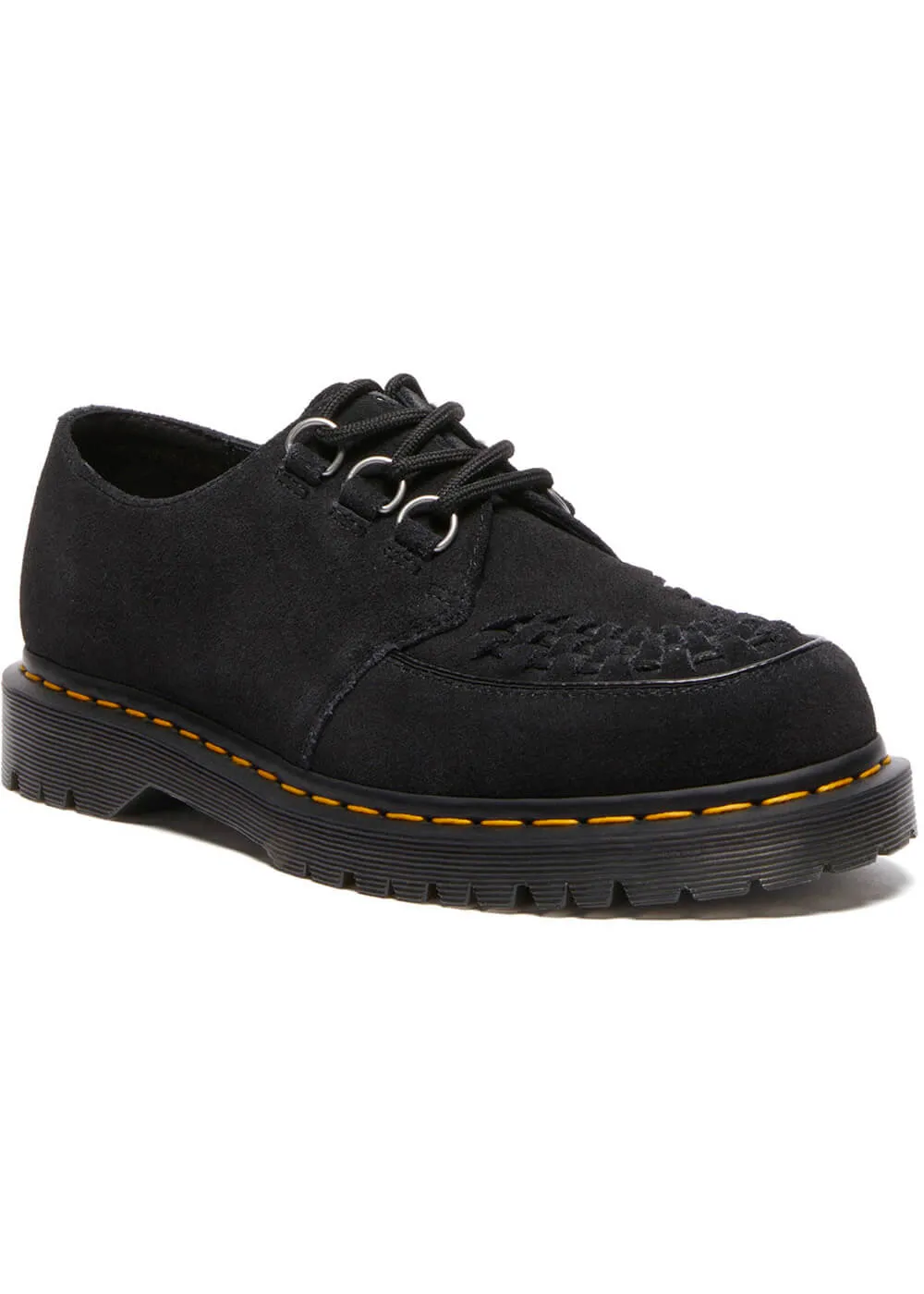 Dr. Martens Ramsey Suede Leather Creepers Black