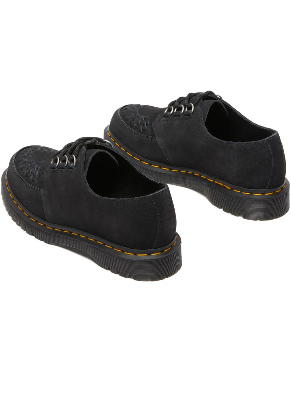 Dr. Martens Ramsey Suede Leather Creepers Black