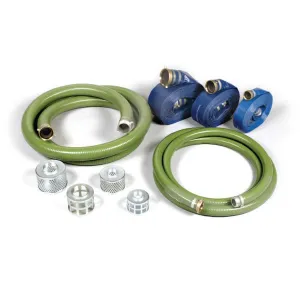 Durable 2" x 25' Non-Collapsible Suction Hose