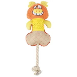 Durable multi-textured squeaking dog toy Playtime