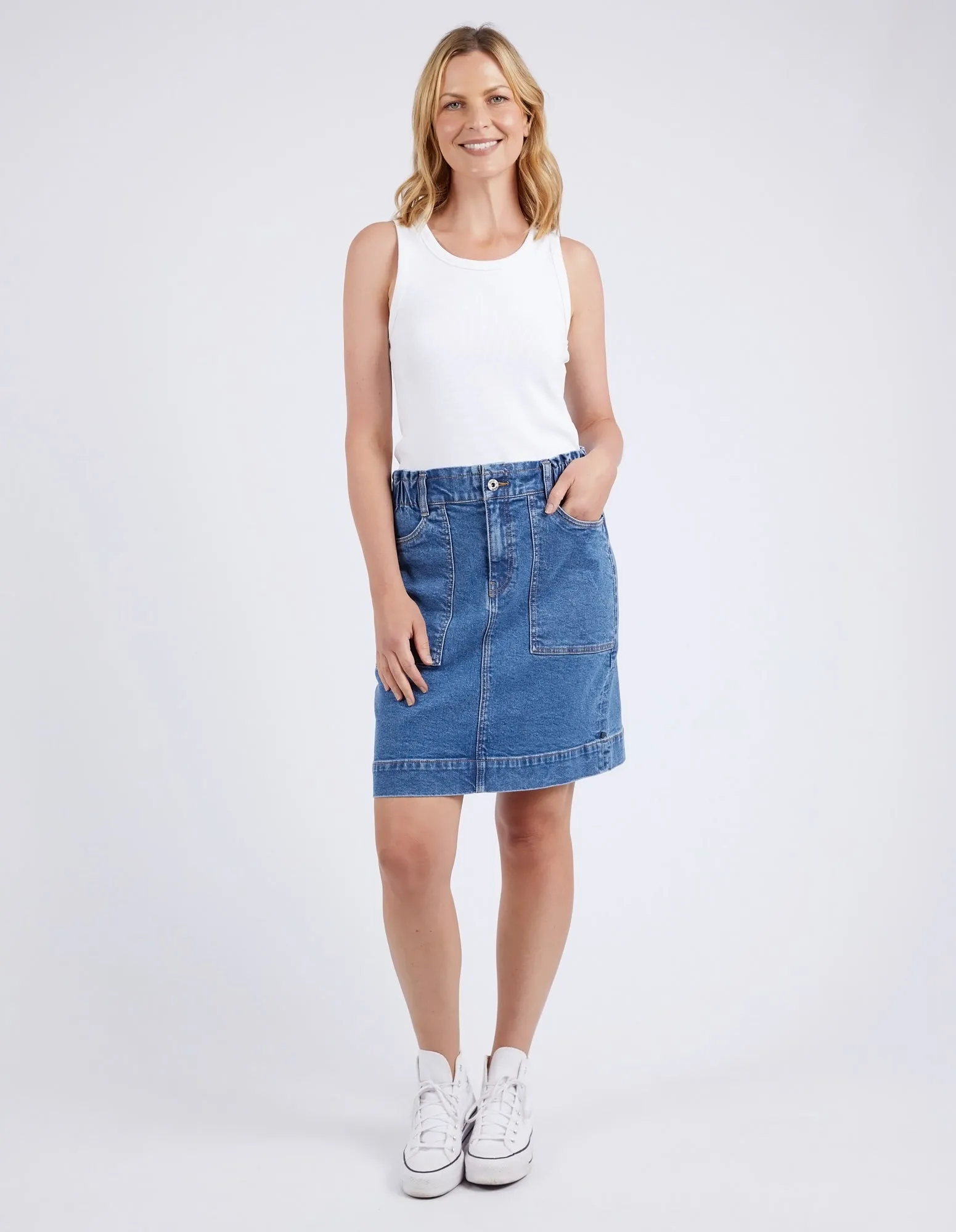 Elm Lifestyle II ATLAS Denim skirt