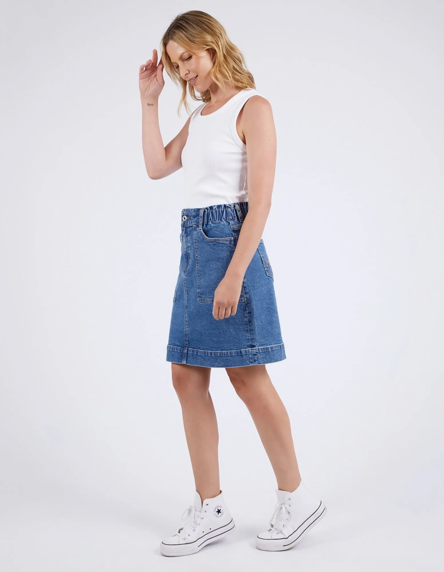 Elm Lifestyle II ATLAS Denim skirt