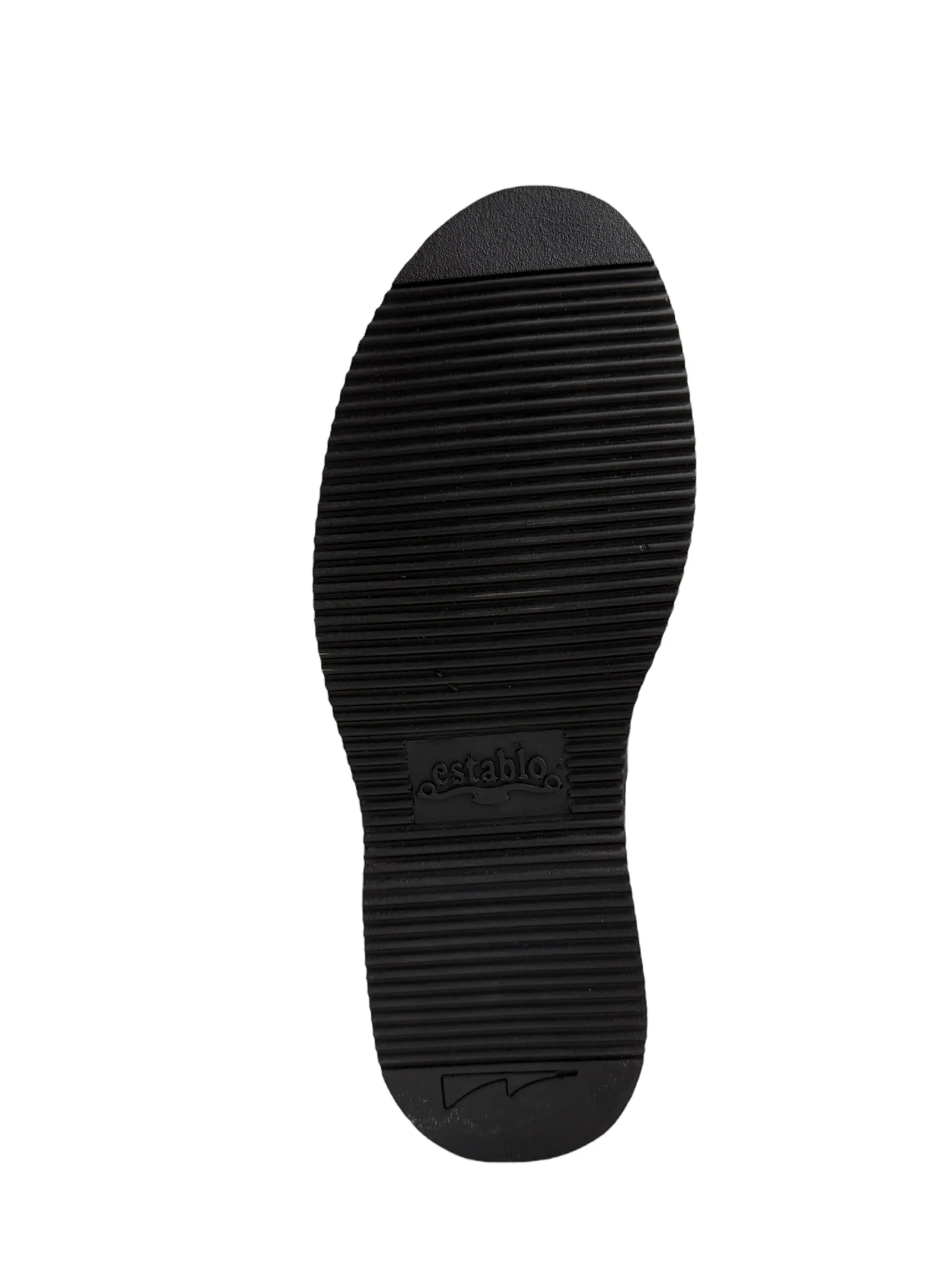 Establo Oiled Leather Black Pull Up Work Boot - 553-03