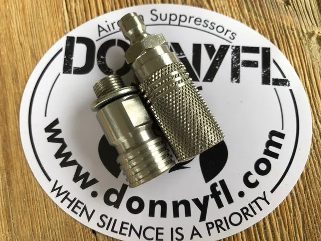 Extended Quick Disconnect w/ Foster Fitting | Stainless Steel M32