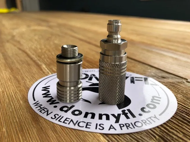 Extended Quick Disconnect w/ Foster Fitting | Stainless Steel M32