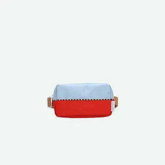 FANNY PACK SMALL - ZISSOU BLUE & RED