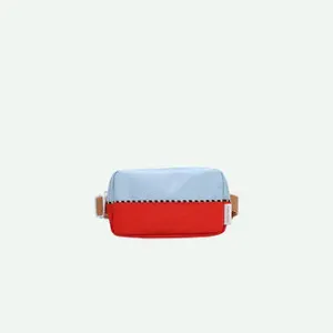 FANNY PACK SMALL - ZISSOU BLUE & RED