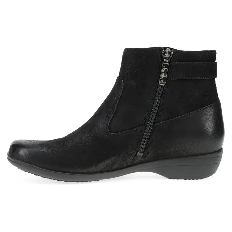 Finnley Boot - Black Burnished Nubuck - 5513-360200