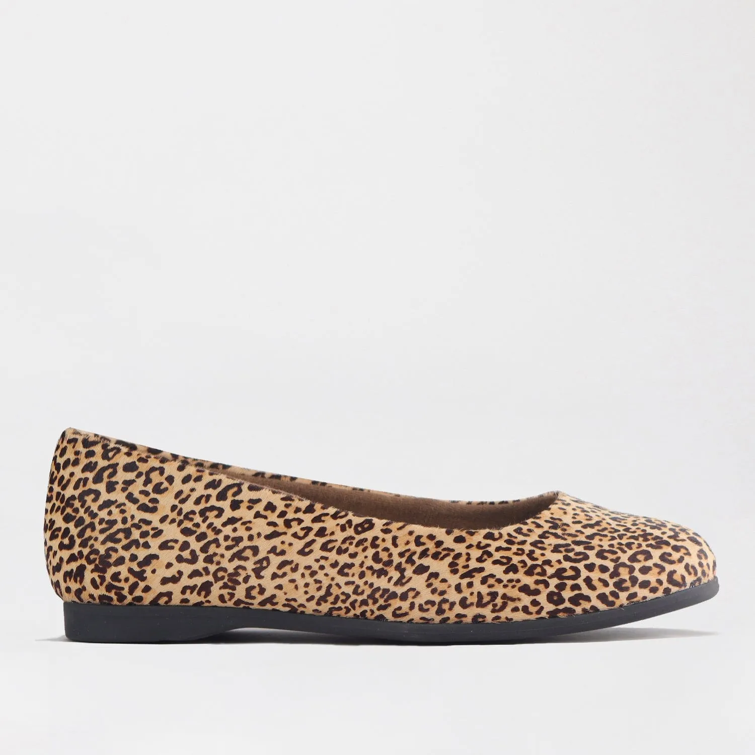 Flat Pump in Cheetah Tan - 12764