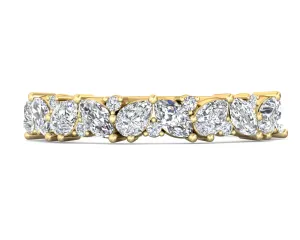 FlyerFit Diamond Wedding Band