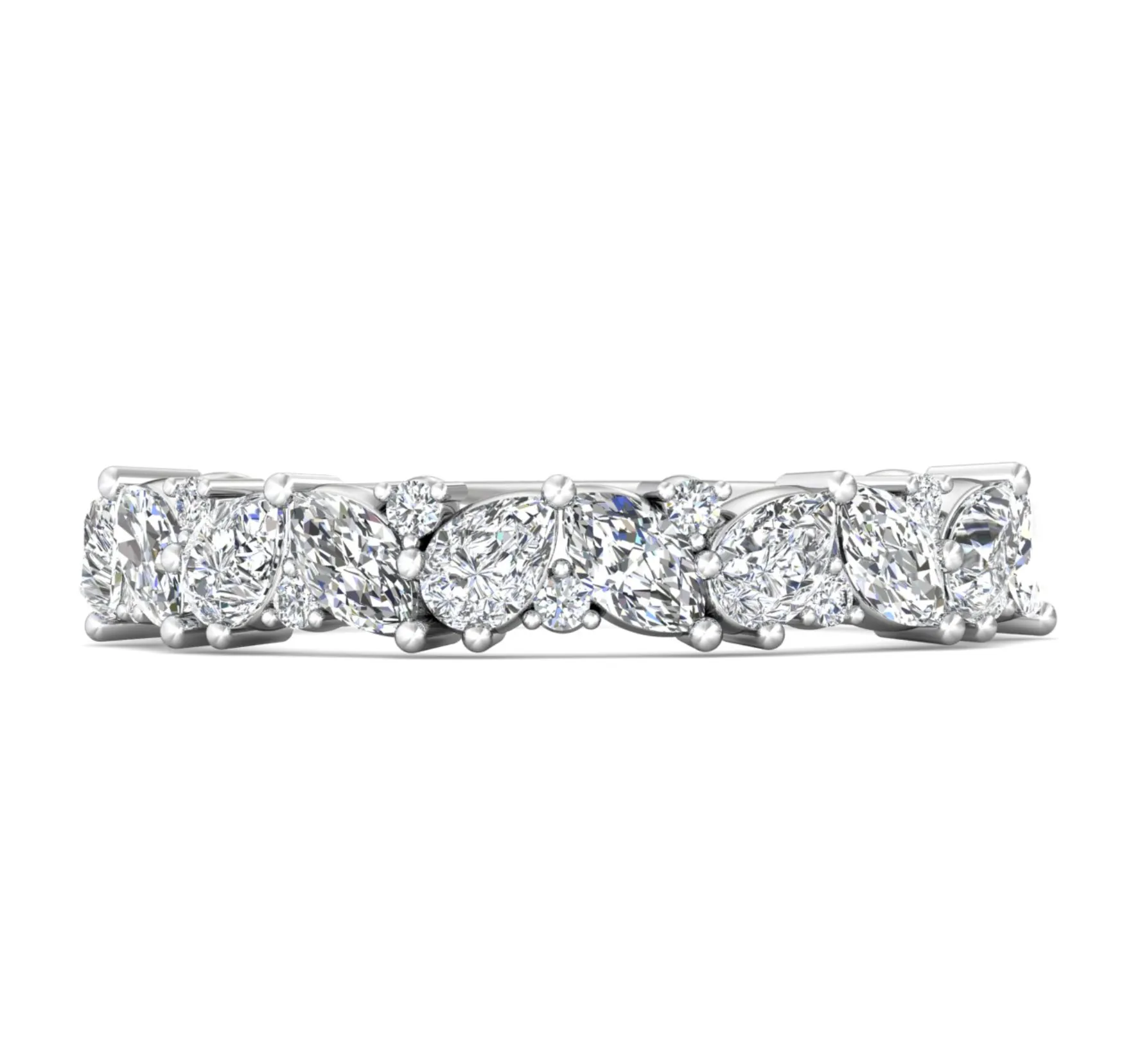 FlyerFit Diamond Wedding Band