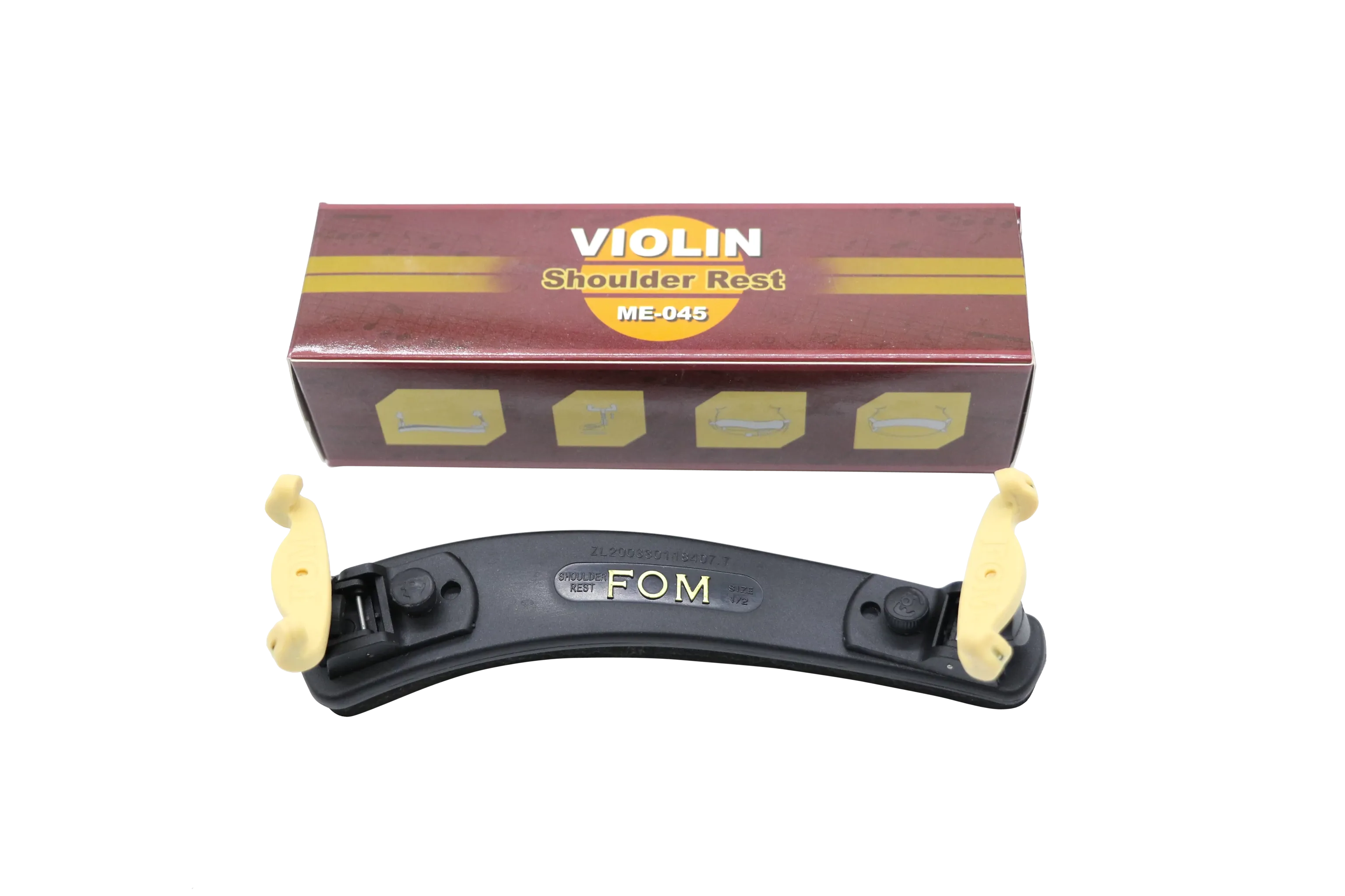 Fom Kun Style Violin Shoulder Rest 1/2