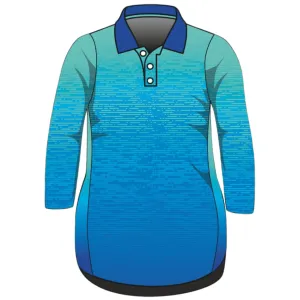 Fraser Island | Fraser Island (K'gari) Beach Wave Blue Fishing Dress ★Pre-Order★