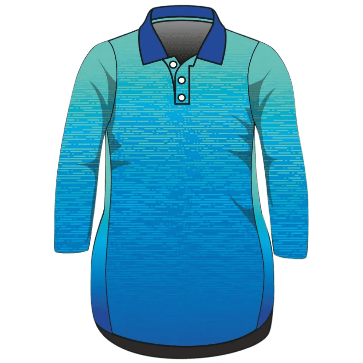 Fraser Island | Fraser Island (K'gari) Beach Wave Blue Fishing Dress ★Pre-Order★