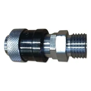 Gentec Quick Connectors® B Fitting Half, Oxygen, Male Plug, QC-HTX-MSP