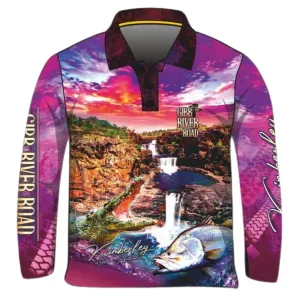 Gibb River Road | Western Australia Purple Fishing Shirt ★Pre-Order★