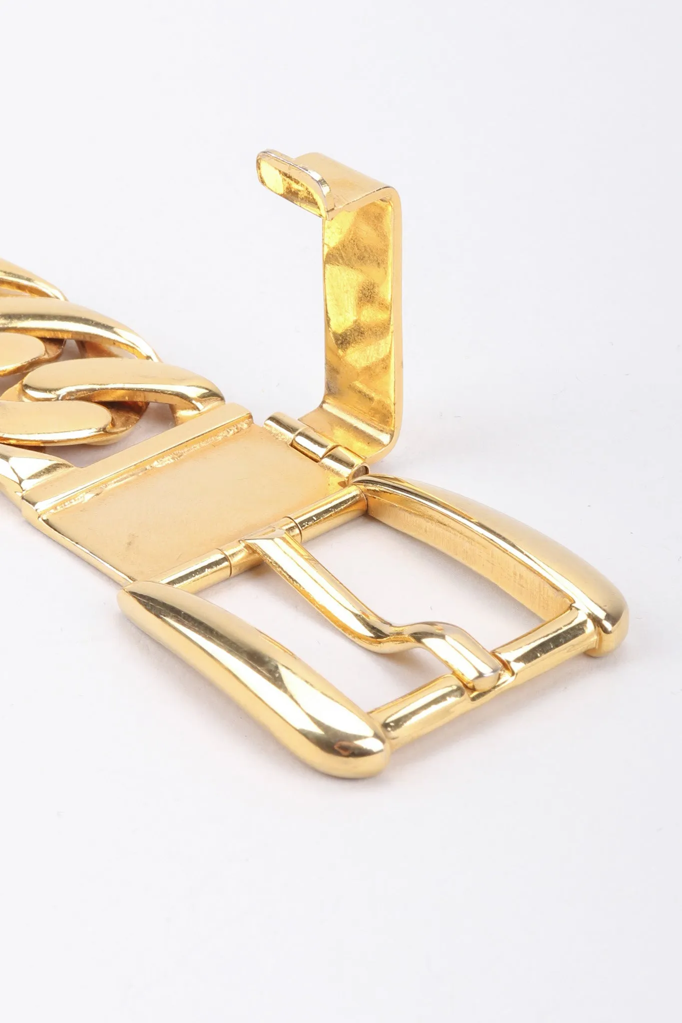 Gold Chain Buckle Belt